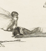 Max Klinger. Cupid (Amor) (plate X) from A Glove, Opus VI (Ein Handschuh, Opus VI). 1881, print executed 1880