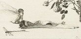 Max Klinger. Cupid (Amor) (plate X) from A Glove, Opus VI (Ein Handschuh, Opus VI). 1881, print executed 1880