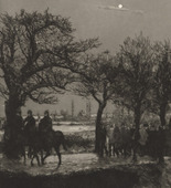 Max Klinger. March Days III (Märztage III) from Dramas, Opus IX (Dramen, Opus IX). (first published 1883)