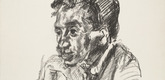 Oskar Kokoschka. Walter Hasenclever (Bust-length Portrait to the Left) (Brustbild nach links). 1918