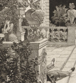 Max Klinger. In Flagranti from Dramas, Opus IX (Dramen, Opus IX). (first published 1883)