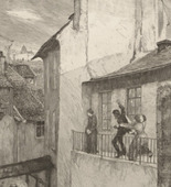 Max Klinger. A Mother I from Dramas, Opus IX. (first published 1883)