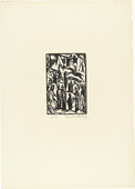 Walter Helbig. Illustration from 16 Woodcuts (16 Holzschnitte). 1920, published 1926