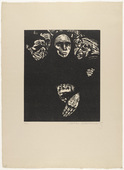 Käthe Kollwitz. The People (Das Volk) (plate 7) from War (Krieg). (1922, published 1923)