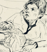Max Beckmann. Woman on a Sofa (Fridel Battenberg) (Frau auf dem Sofa [Fridel Battenberg]). 1916 (published 1918)