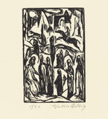 Walter Helbig. Illustration from 16 Woodcuts (16 Holzschnitte). 1920, published 1926