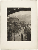 Max Klinger. A Murder (Ein Mord) from Dramas, Opus IX (Dramen, Opus IX). (first published 1883)