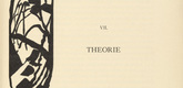 Vasily Kandinsky. Vignette next to "Theory" ("Theorie") (headpiece, page 81) from Über das Geistige in der Kunst (Concerning the Spiritual in Art). 1911