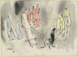 Lyonel Feininger. Walking in a Dream. 1945