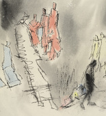 Lyonel Feininger. Walking in a Dream. 1945