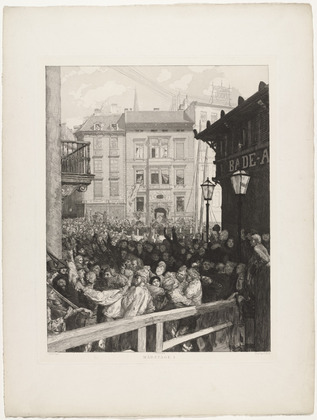 Max Klinger. March Days I from Dramas, Opus IX. (first published 1883)