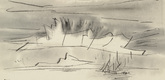 Lyonel Feininger. Marine Scene, Twilight. 1950