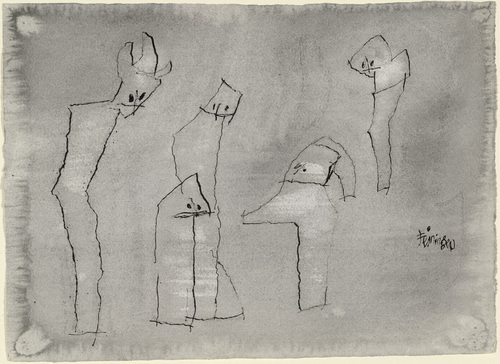 Lyonel Feininger. Untitled. (1954)