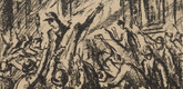 Max Gubler. Commune (Kommune) (plate, loose leaf) from the periodical Das Kunstblatt, vol. 2, no. 7 (Jul 1918). 1918