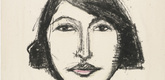 Jussuff Abbo. Head of a Girl, Full Face (Mädchenkopf, en face). unknown