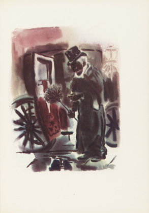 George Grosz. Untitled (plate facing page 15) from The Voice of the City and Other Stories. 1935 (drawings executed 1933/34)