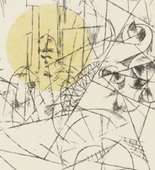 Paul Klee. Destruction and Hope (Zerstörung und Hoffnung). 1916