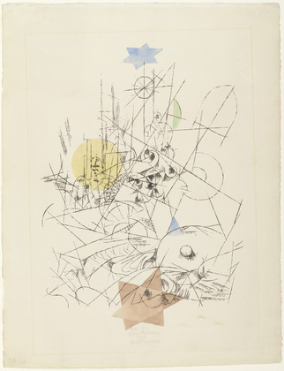 Paul Klee. Destruction and Hope (Zerstörung und Hoffnung). 1916