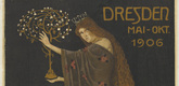Otto Gussmann. Poster for the Third German Decorative Arts Exhibition (Dritte Deutsche Kunstgewerbe Ausstellung). 1906