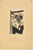 Max Beckmann. Dancing Couple (Tanzendes Paar). (1922)