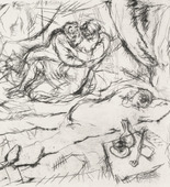 George Grosz. Den of Iniquity (Lasterhöhle). 1914