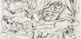 George Grosz. Den of Iniquity (Lasterhöhle). 1914