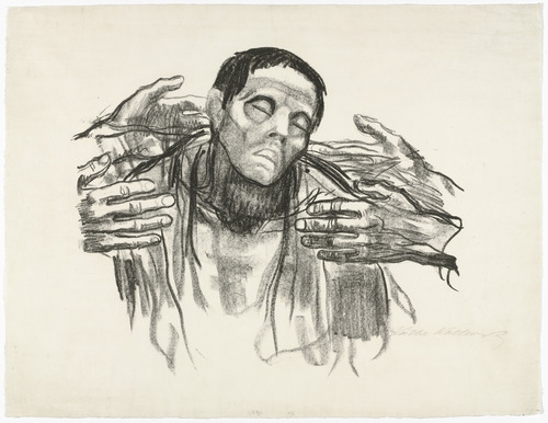 Käthe Kollwitz. Help Russia (Helft Russland). (1921)