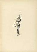 Alfred Kubin. Untitled (vignette, folio 5) from Immer und Immer (Again and Again). 1937