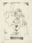Paul Klee. Queen of Hearts (Herzdame) from the periodical Der Ararat. Glossen, Skizzen und Notizen zur Neuen Kunst vol. 2, no. 4 (April 1921). 1921