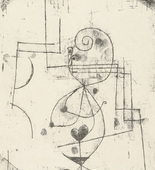 Paul Klee. Queen of Hearts (Herzdame) from the periodical Der Ararat. Glossen, Skizzen und Notizen zur Neuen Kunst vol. 2, no. 4 (April 1921). 1921