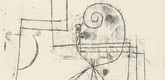 Paul Klee. Queen of Hearts (Herzdame) from the periodical Der Ararat. Glossen, Skizzen und Notizen zur Neuen Kunst vol. 2, no. 4 (April 1921). 1921