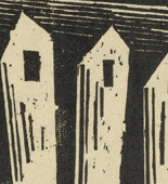 Lyonel Feininger. The Gate (Das Tor). 1920