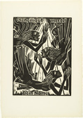 Max Pechstein. Hallowed be / Thy name (Geheiliget werde / Dein Name) from The Lord's Prayer (Das Vater Unser). 1921