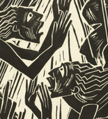 Max Pechstein. Hallowed be / Thy name (Geheiliget werde / Dein Name) from The Lord's Prayer (Das Vater Unser). 1921