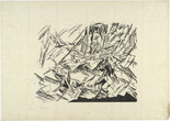 Lyonel Feininger. Baltic Steamer (Ostsee Dampfer). 1918