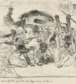 Lovis Corinth. Christ Bearing the Cross II (Kreuztragung II). (1916)
