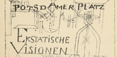 Paul Klee. Potsdamer Platz oder Die Nächte des neuen Messias. Ekstatische Visionen (Potsdamer Platz or The Nights of the New Messiah. Ecstatic Visions). 1919