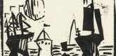 Lyonel Feininger. Moonlight (Mondschein). (1921)