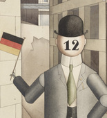 George Grosz. Republican Automatons (Republikanische Automaten). (1920)