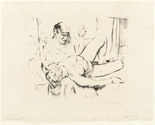 Lovis Corinth. Prophecy (Weissagung). (1914)