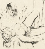 Lovis Corinth. Prophecy (Weissagung). (1914)