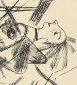 Paul Klee. You Strong One, O-Oh Oh You! (Du Starker - o - ohoh du!) from Potsdamer Platz oder Die Nächte des neuen Messias. Ekstatische Visionen (Potsdamer Platz or The Nights of the New Messiah. Ecstatic Visions). 1919