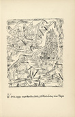 Paul Klee. Yet Berlin, Our Citadel ... (Berlin dagegen unsere Hochburg...) from Potsdamer Platz oder Die Nächte des neuen Messias. Ekstatische Visionen (Potsdamer Platz or The Nights of the New Messiah. Ecstatic Visions). 1919