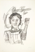 Oskar Kokoschka. Greek Girl (Die Griechin). (1921)
