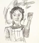 Oskar Kokoschka. Greek Girl (Die Griechin). (1921)