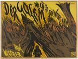 Hans Poelzig. Poster for The Golem: As He Came Into the World (Der Golem: Wie er in die Welt kam). 1920