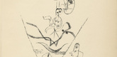 Paul Klee. I Am Sent to Relieve Mankind of a Nightmare (Ich bin gesandt ...) from Potsdamer Platz oder Die Nächte des neuen Messias. Ekstatische Visionen (Potsdamer Platz or The Nights of the New Messiah. Ecstatic Visions). 1919
