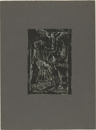 Christian Rohlfs. Prayer (Andacht). (c. 1911)