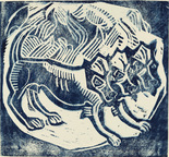 Christian Rohlfs. Cerberus. (1912)