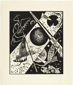 Vasily Kandinsky. Small Worlds VI (Kleine Welten VI) from  Small Worlds (Kleine Welten). 1922